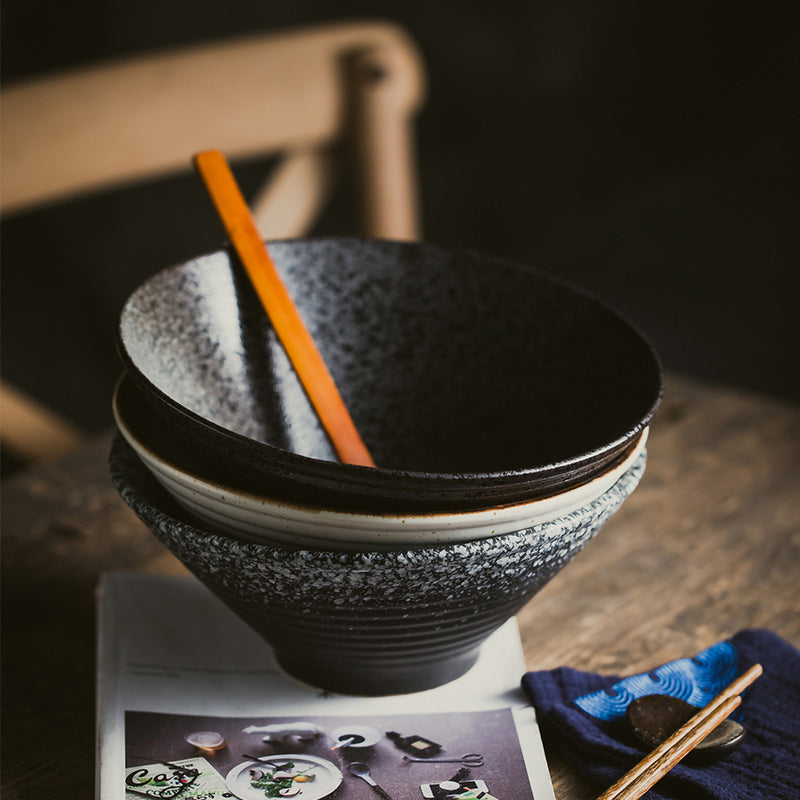 Japanese Style Pigmented Ceramic Bowl