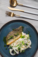 Nordic Style Kiln Glazed Ceramic Plates