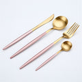 Gold Stainless Steel Luxury Cutlery Set