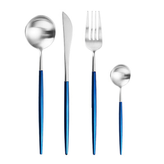 Gold Stainless Steel Luxury Cutlery Set