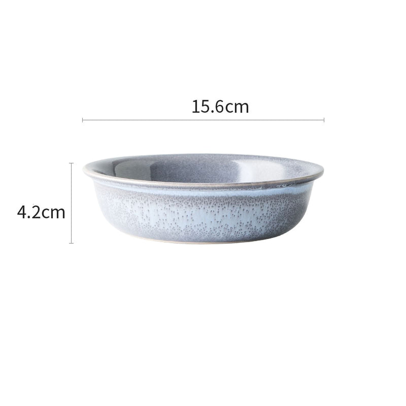 Scandinavian Design with Grey Tones Ceramic Plates