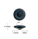 Gold Rim Pasta Plate Sauce Dish Cup Bowl Dinnerware