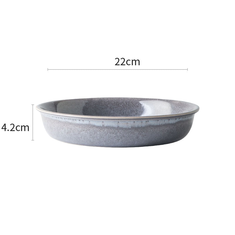 Scandinavian Design with Grey Tones Ceramic Plates (FREE guide include